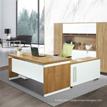 Chinese Factory Furniture Chocolate Wooden Modern Style Home Office Desk